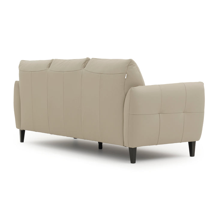 Wessa Leather Sofa Beige
