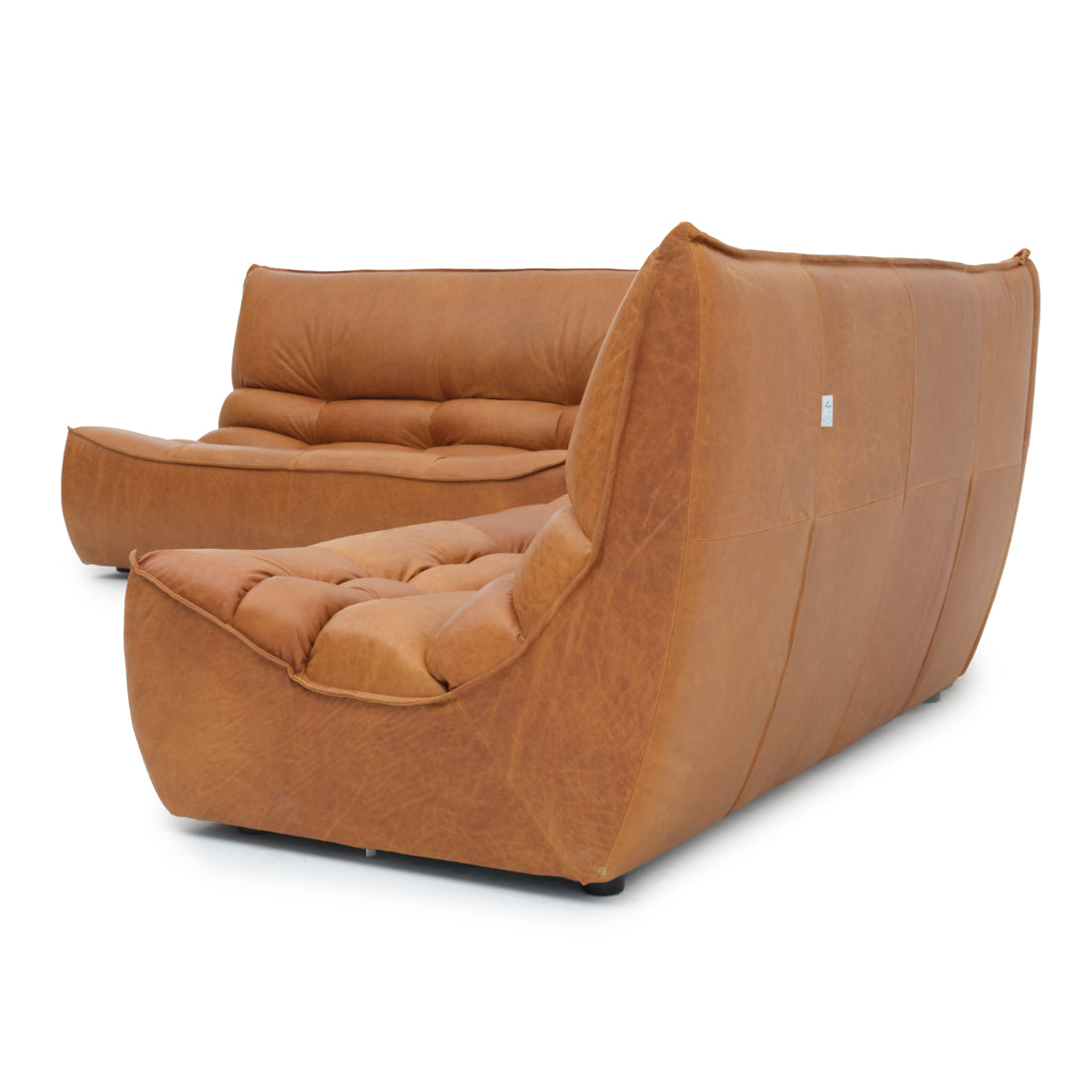 Nesto Leather Modular Set Cognac