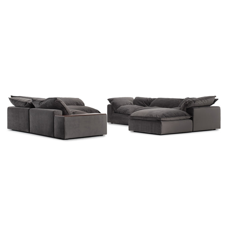 Nuage Fabric Modular Set Dark Grey