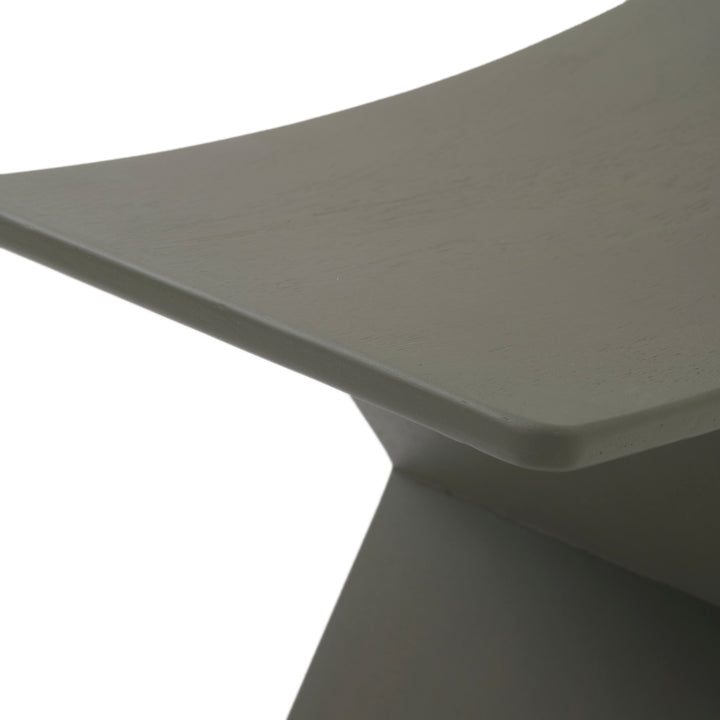 Siya Accent Stool Dark Green