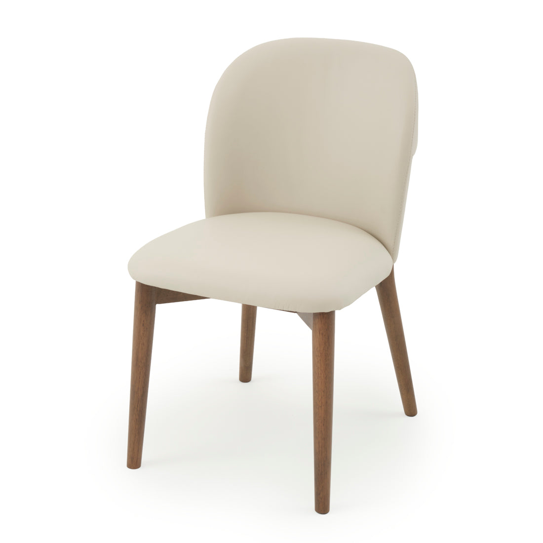 Eliora Leather Chair Beige