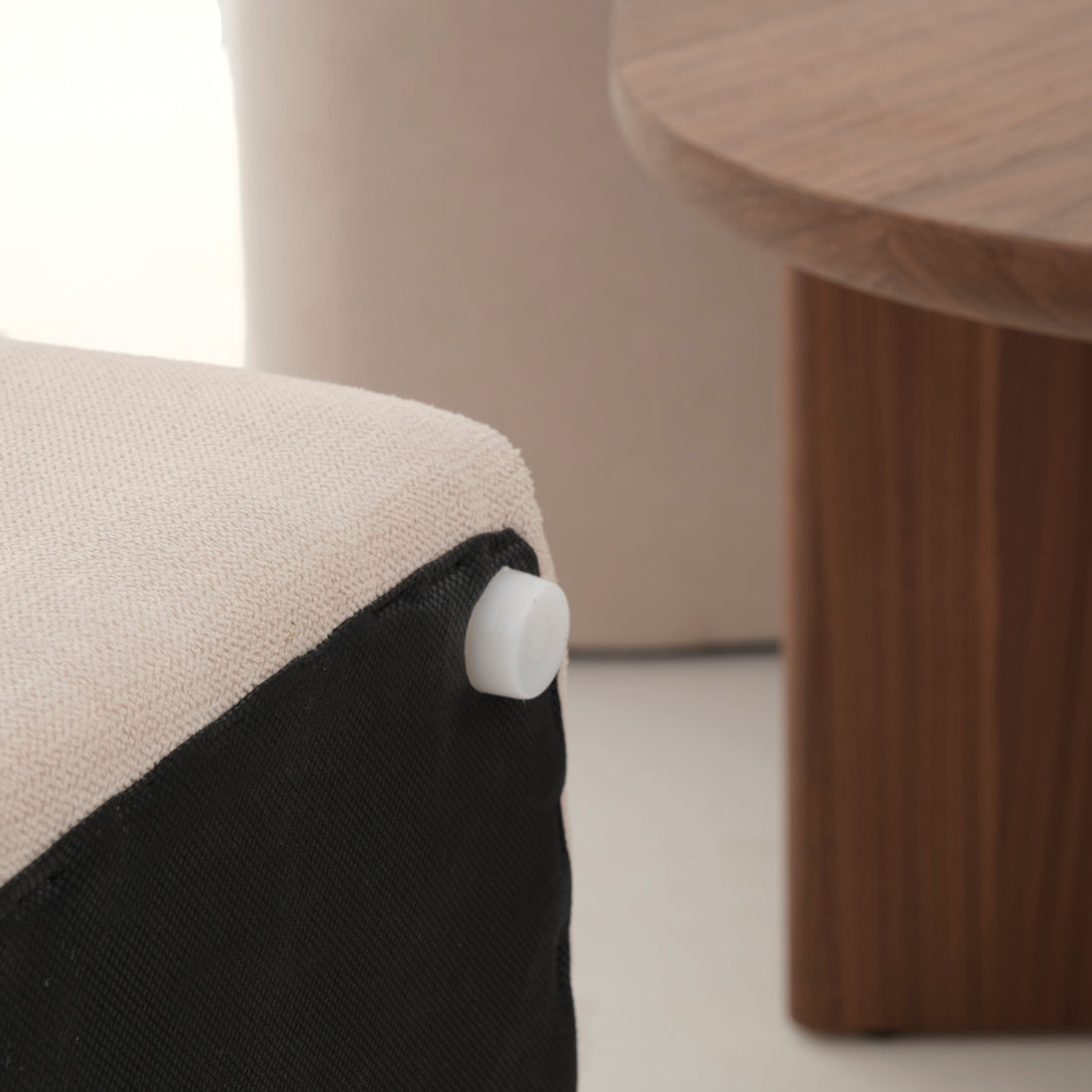 Norna Coffee Table with Storage Dark Brown