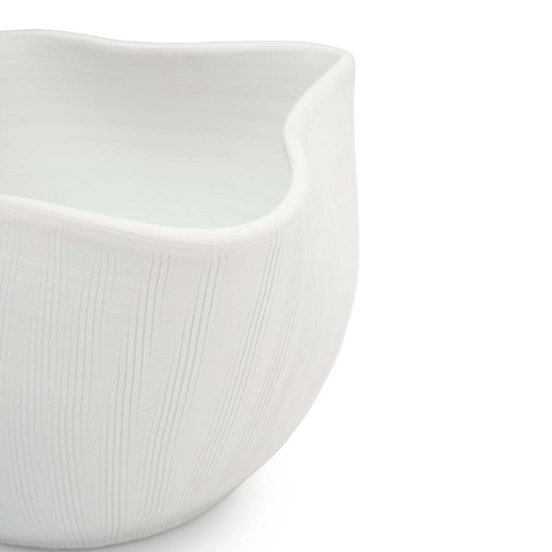 Nomadi Ceramic Vase Off White