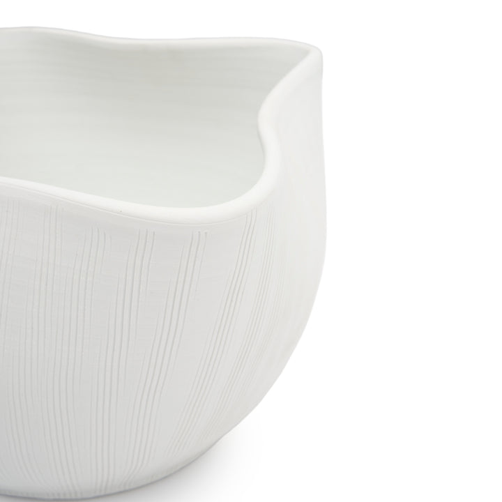 Nomadi Ceramic Vase Off White