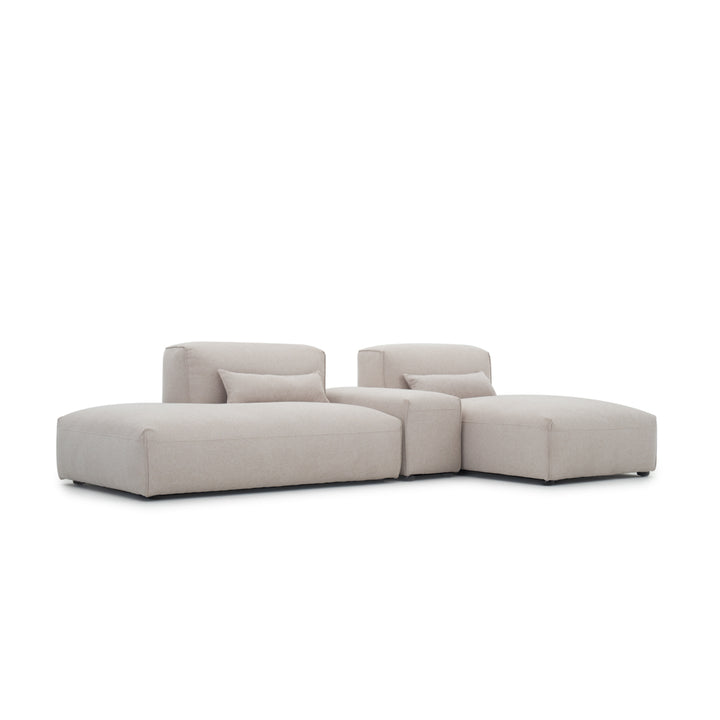 Ellemia Fabric Modular Set Beige