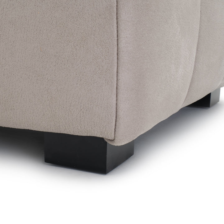 Norika Modular Right Chair Light Grey