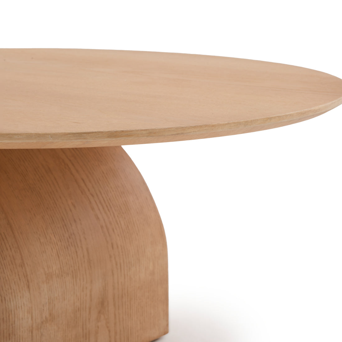 Essie Wood Coffee Table Light Brown
