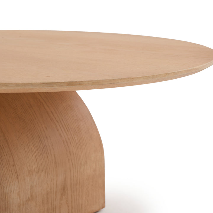 Essie Wood Coffee Table Light Brown