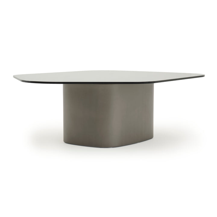 Whitford Glass Coffee Table Dark Grey