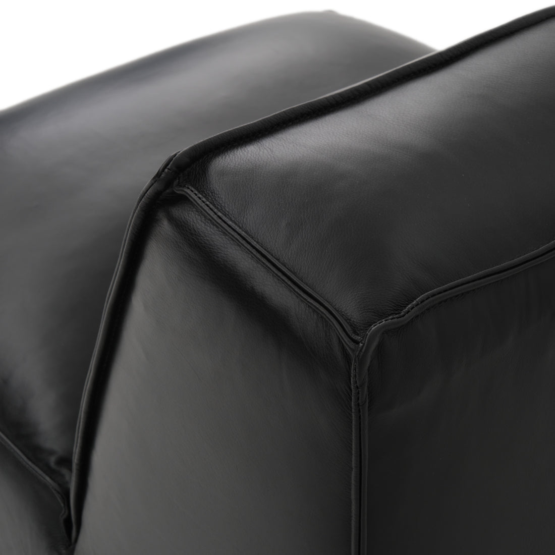 Nook Modular Armless Chair Black