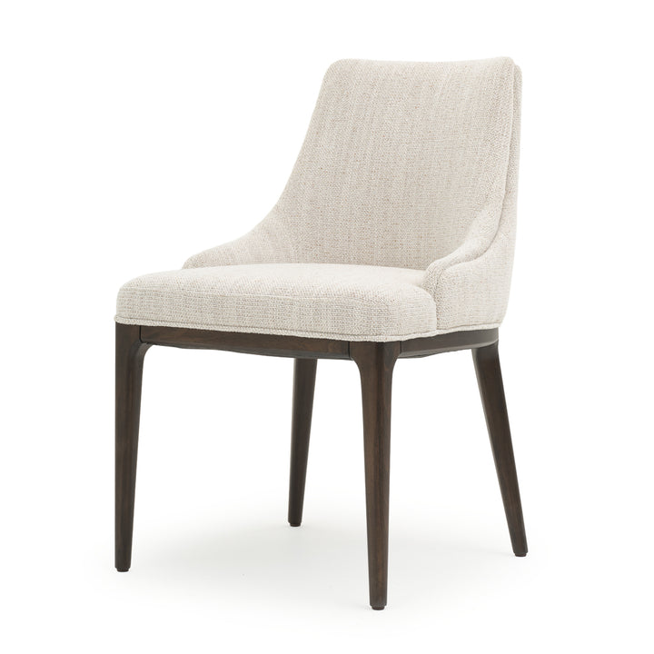 Evera Fabric Chair Off White