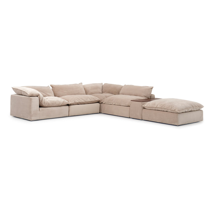 Nuage Fabric Modular Set Beige