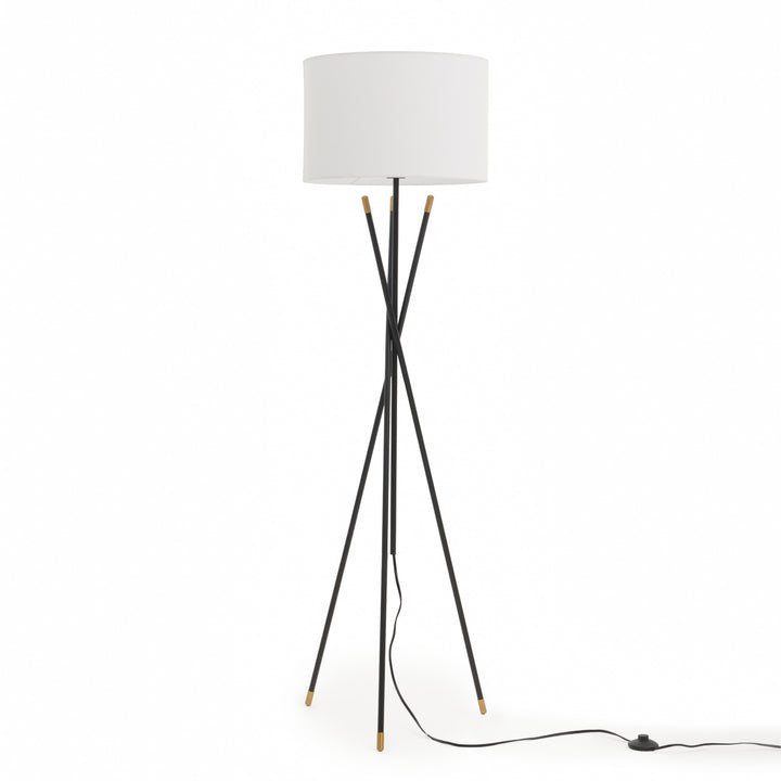 Walsha Floor Lamp Black
