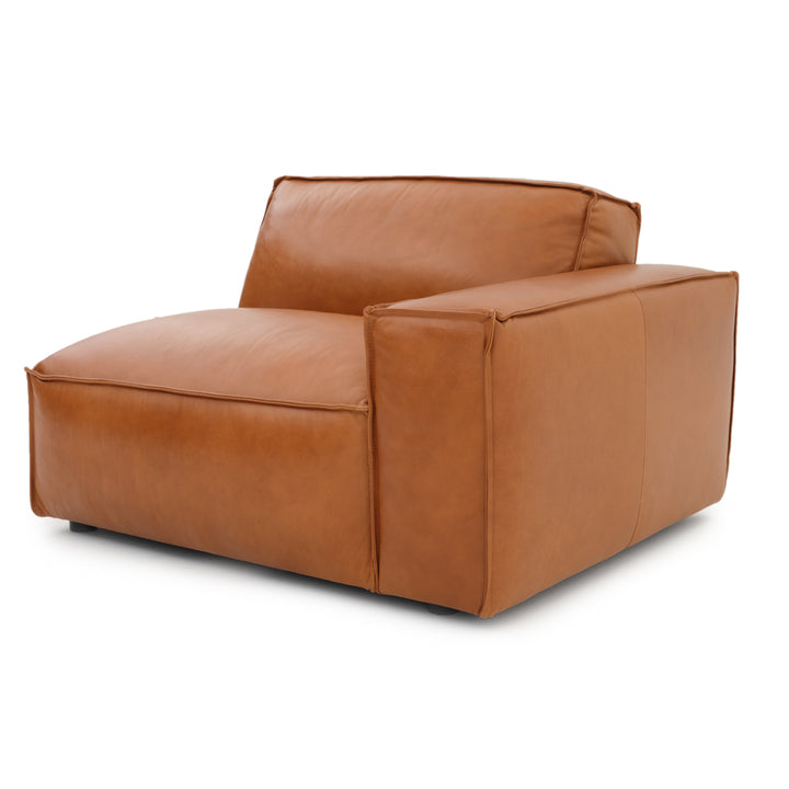 Nook Modular Right Chair Cognac