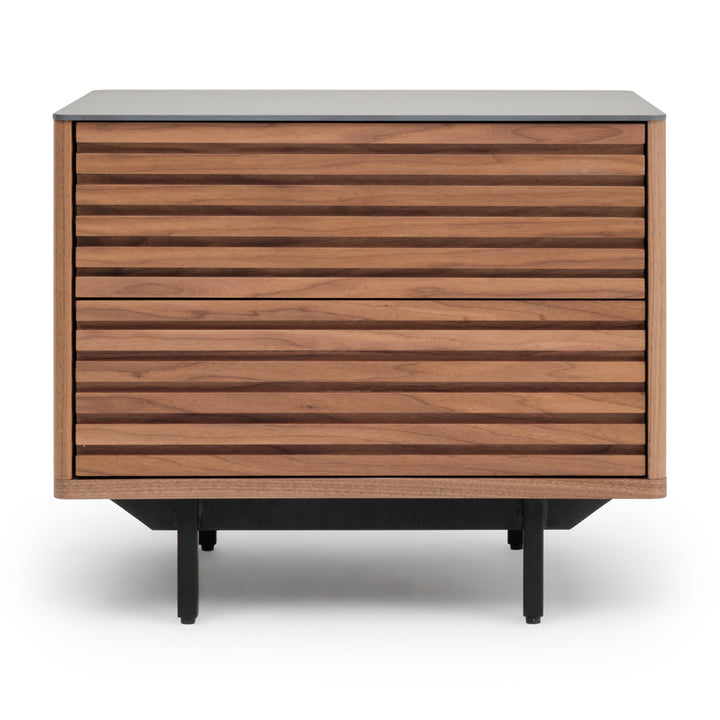 Ezio Nightstand Dark Brown