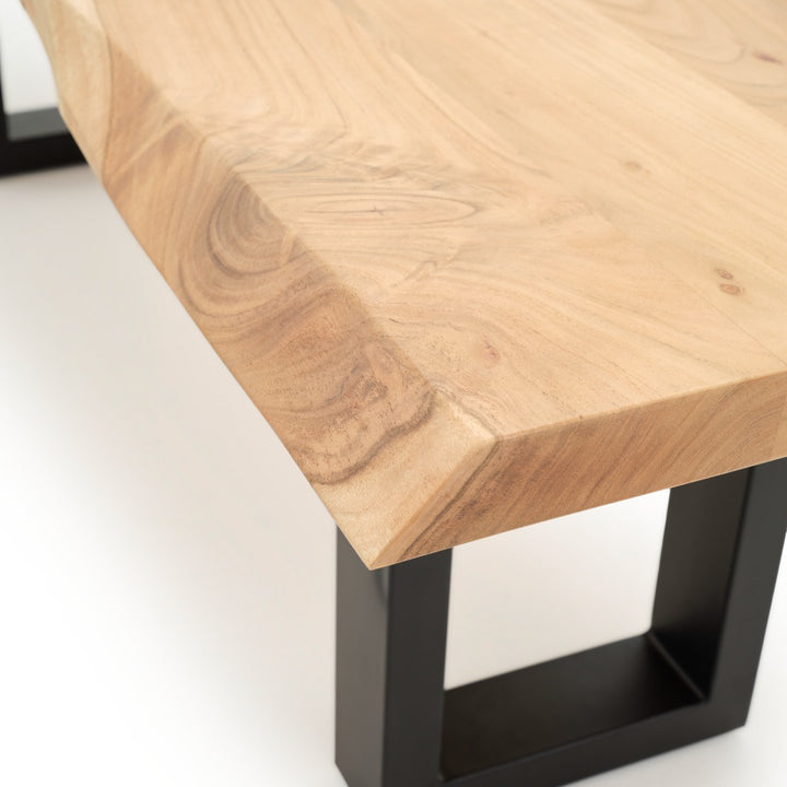 Noema Wood Bench Light Brown