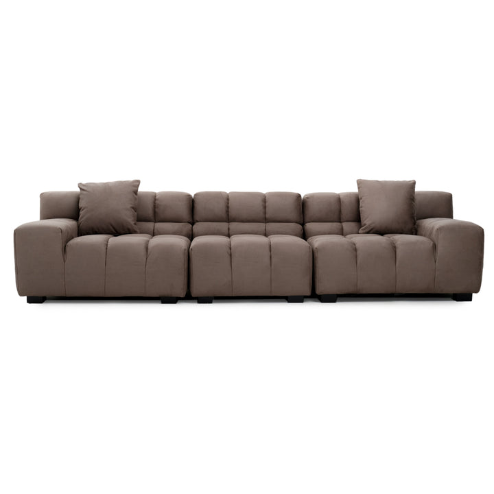 Norika Fabric Modular Sofa Dark Grey