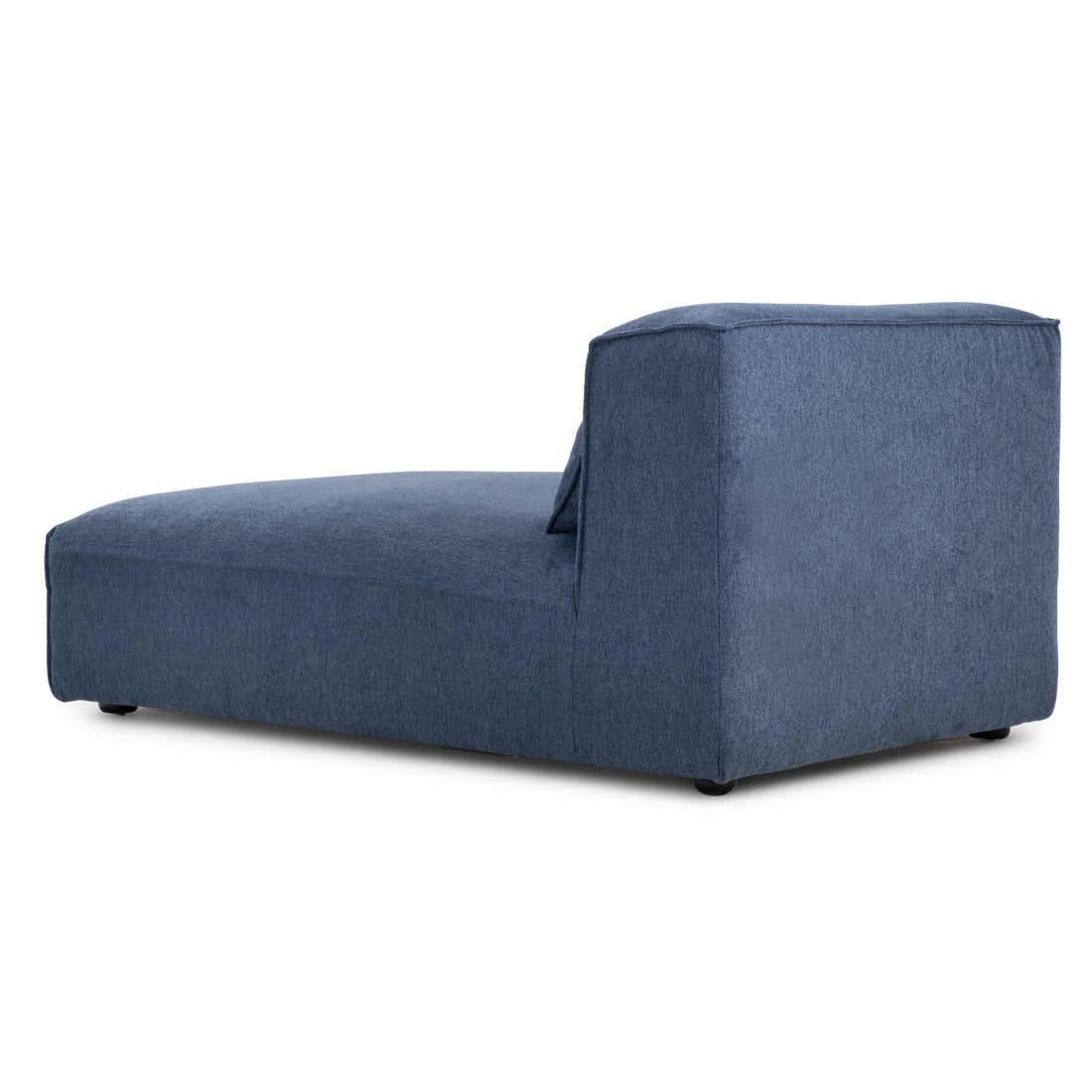 Ellemia Modular Armless Chaise Dark Blue