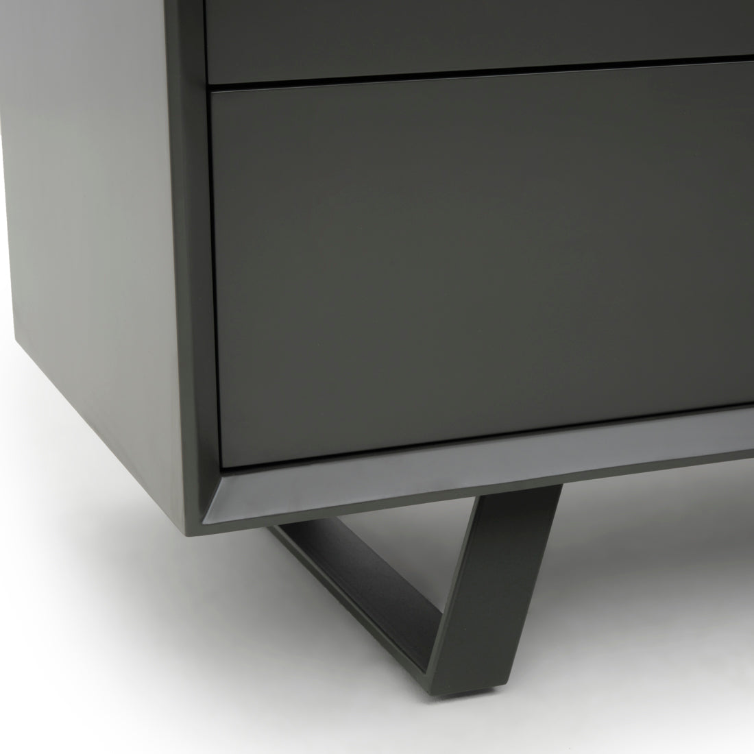 Wimzy Wood Sideboard Dark Grey