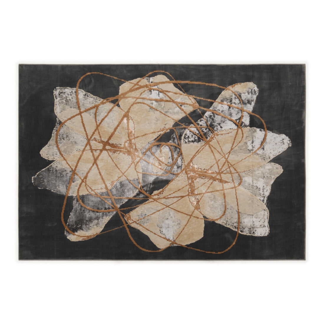 Wikolia Area Rug Dark Grey