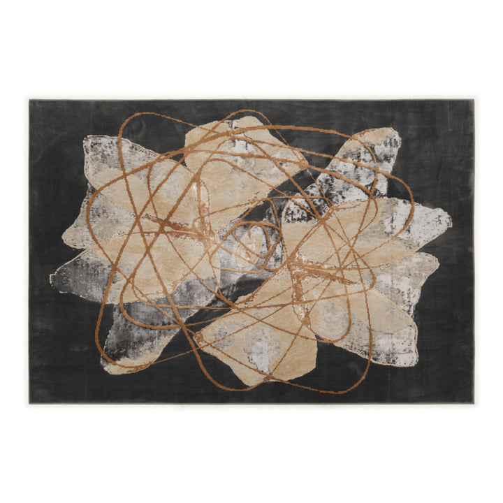 Wikolia Area Rug Dark Grey