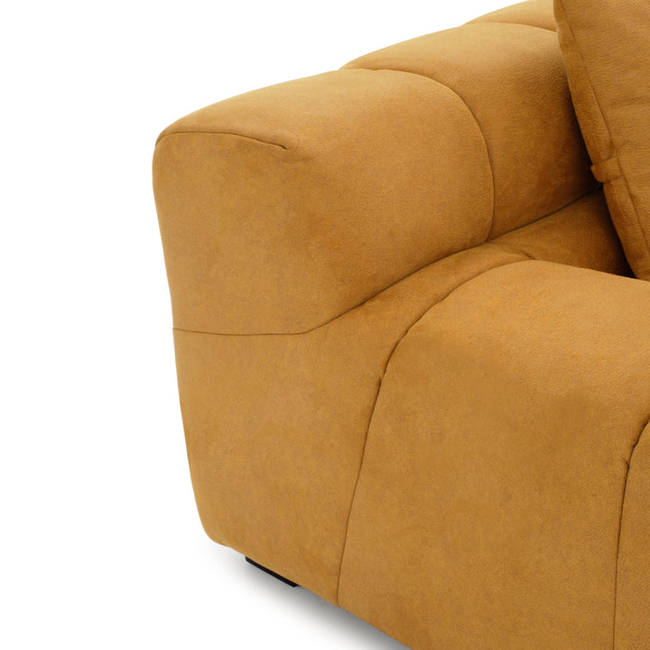 Norika Modular Left Chair Yellow