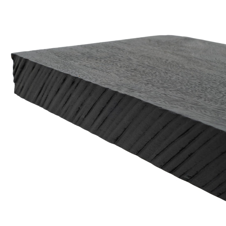 Welta Wood Console Table Black