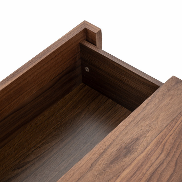 Eckhart 6-Drawer Dresser Dark Brown
