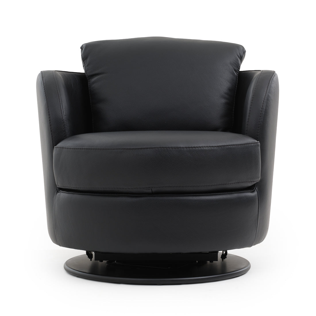 Wedia Swivel Accent Chair Black