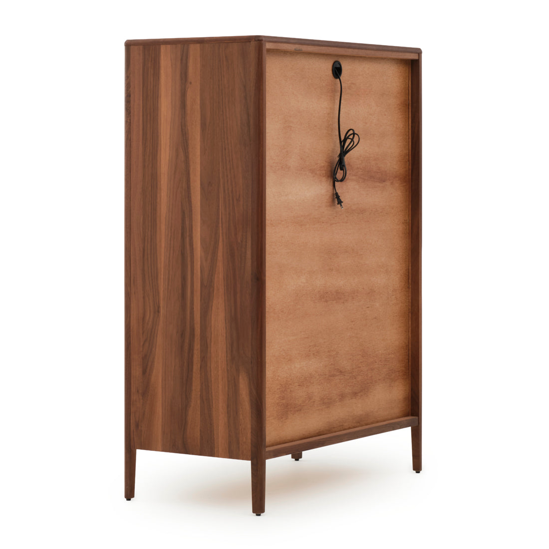 Edriana 5-Drawer Chest Dark Brown