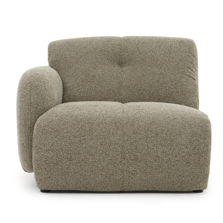 Nalinda Modular Left Chair Light Green