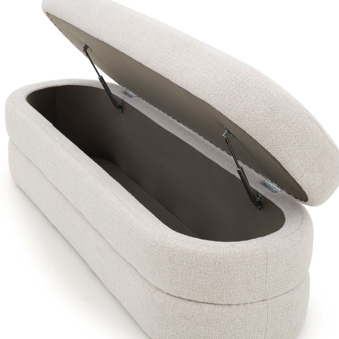 Esina Bench with Storage Beige