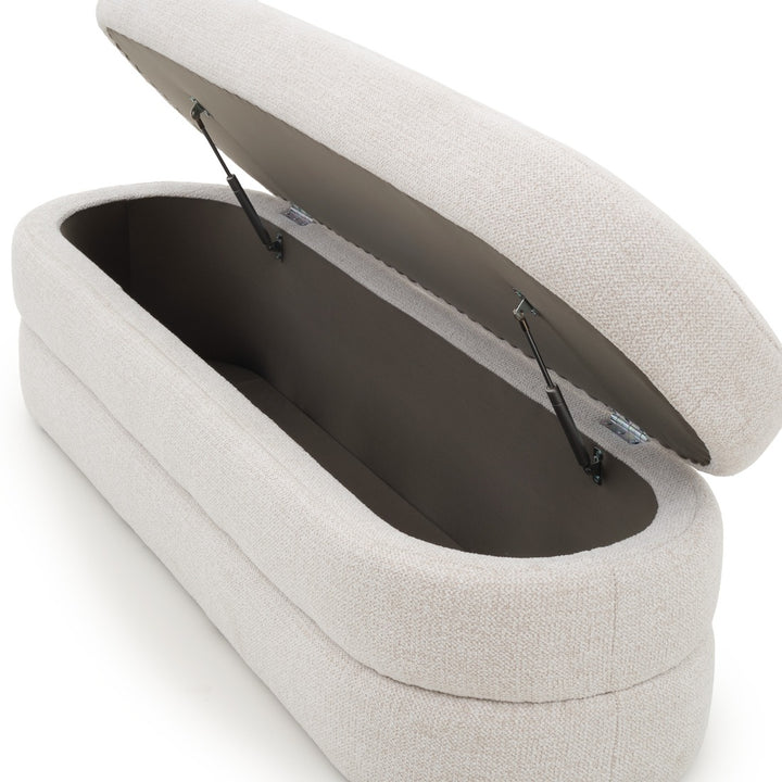 Esina Bench with Storage Beige