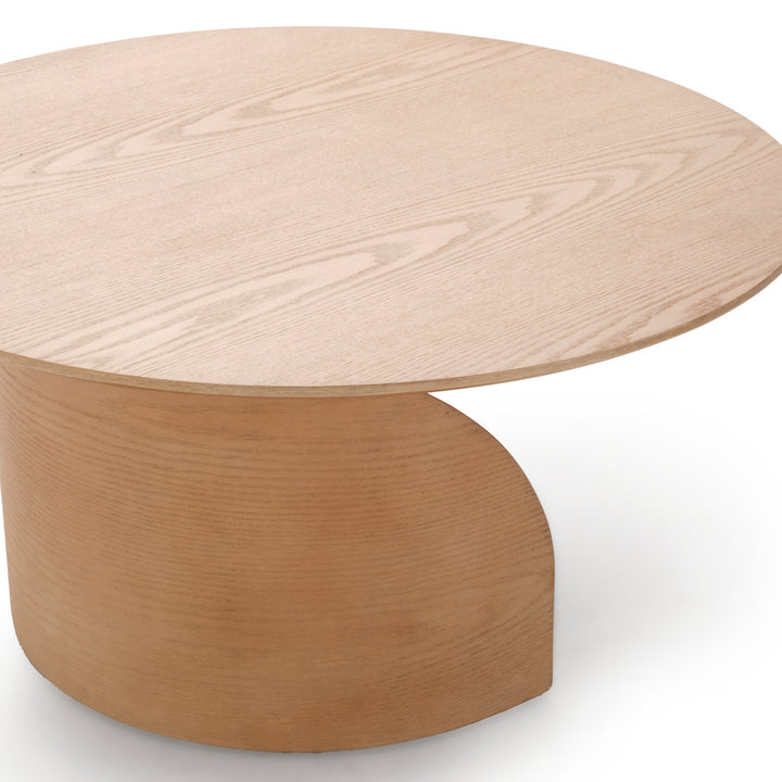 Essie Wood Coffee Table Light Brown