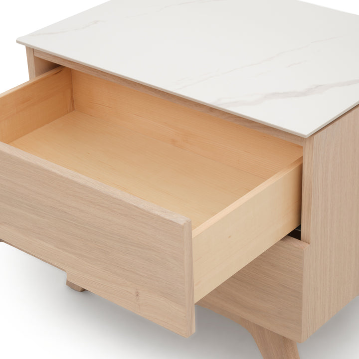Elaina Nightstand Light Brown