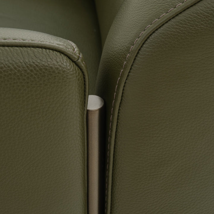 Wenona Swivel Accent Chair Dark Green