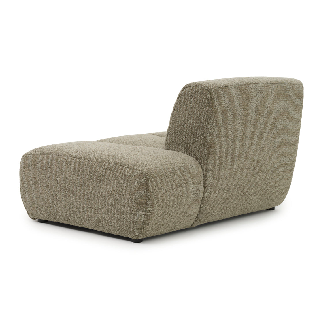 Nalinda Armless Chair W/Right Bumper Light Green