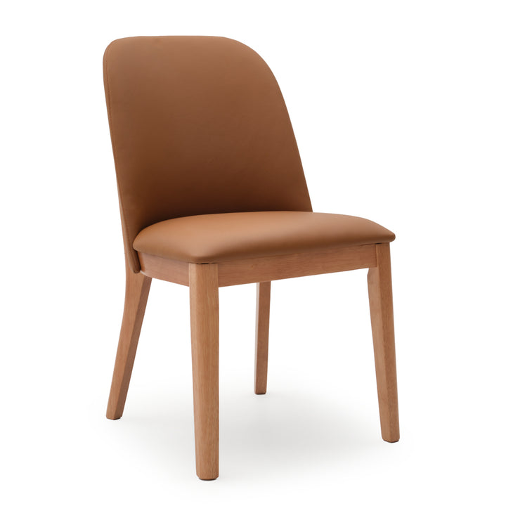 Evy Leather Chair Cognac