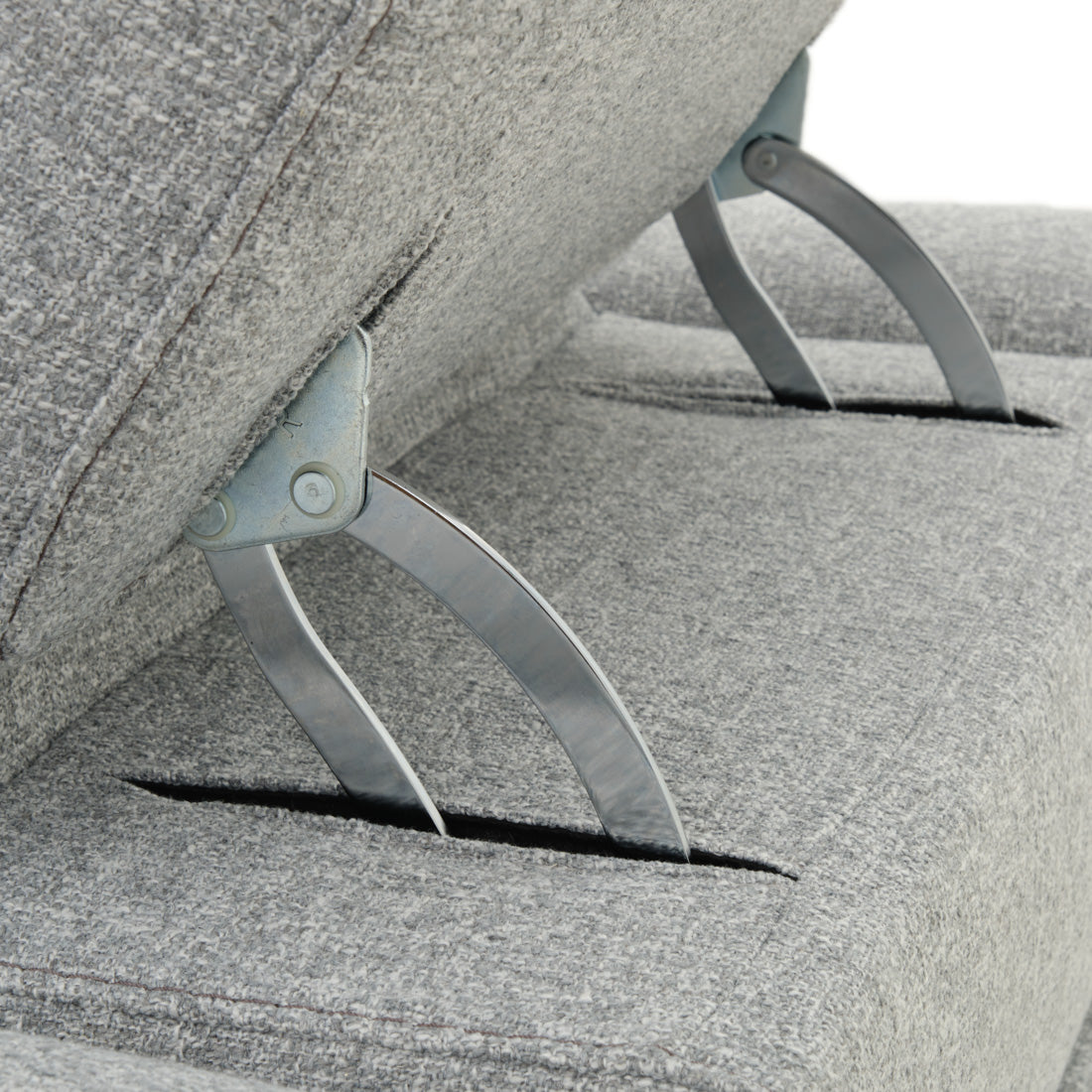 Niguel Reclining Accent Chair Light Grey
