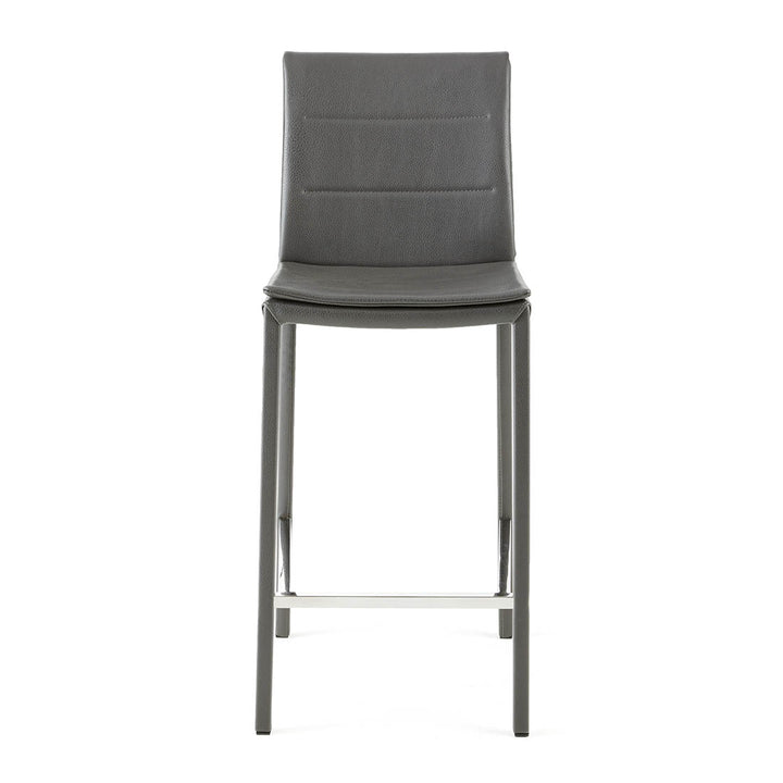 Wave Counter Stool Dark Grey