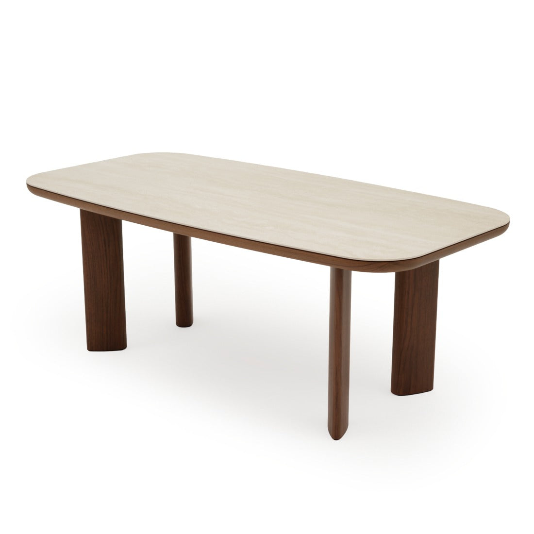 Navani Dining Table Light Brown
