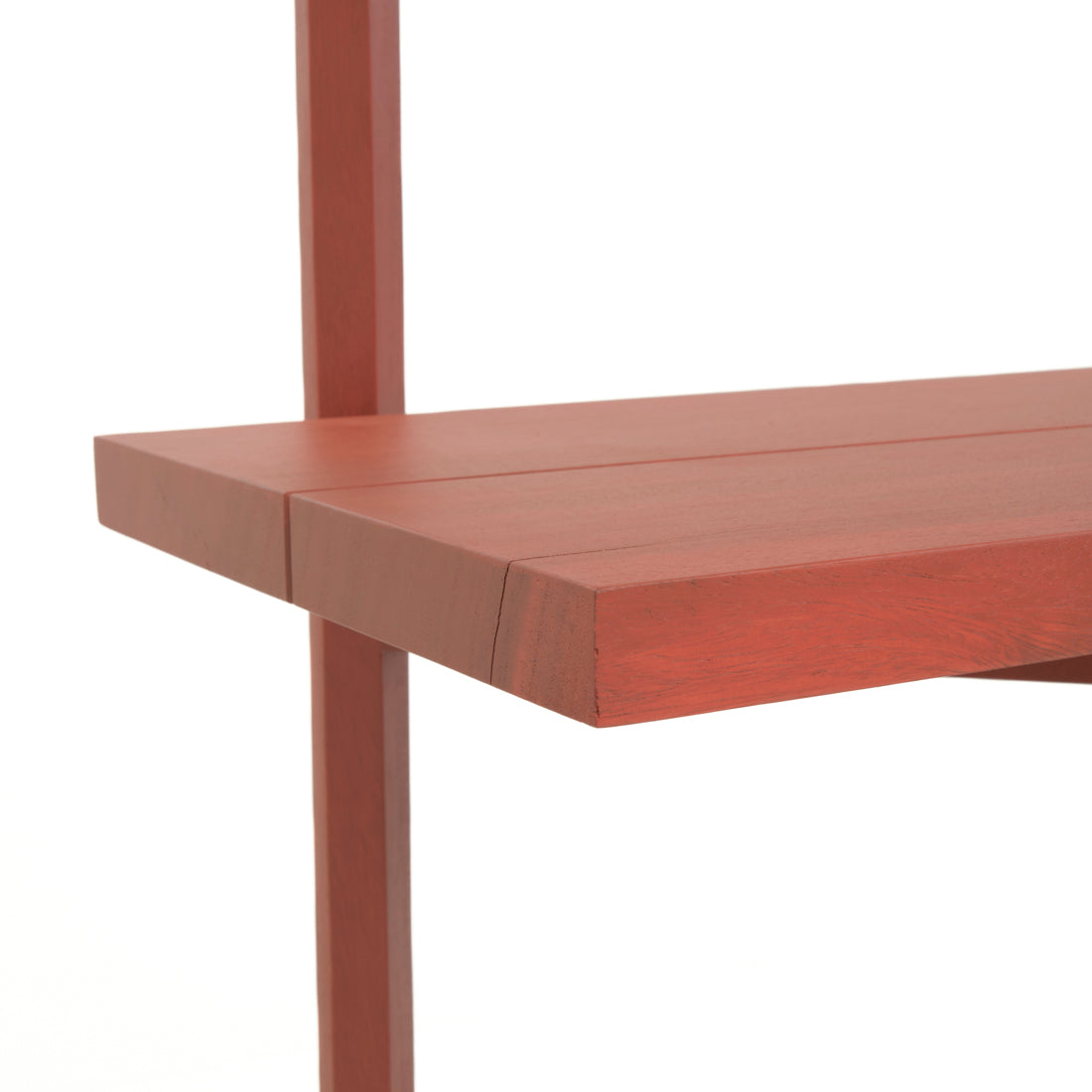 Siya Wood Bookcase Red
