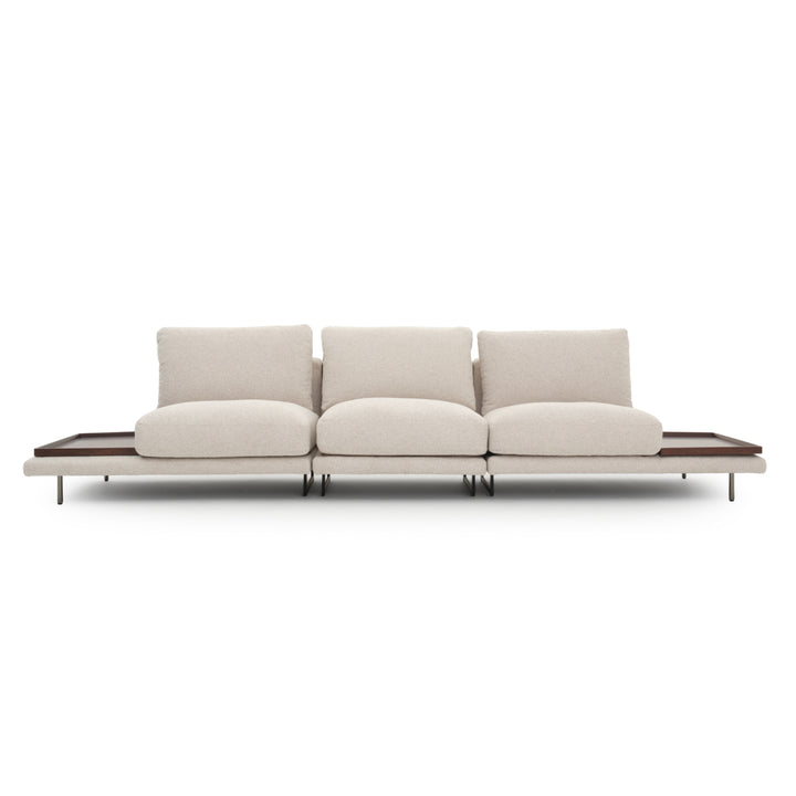 Elizabeth Armless Sofa Beige