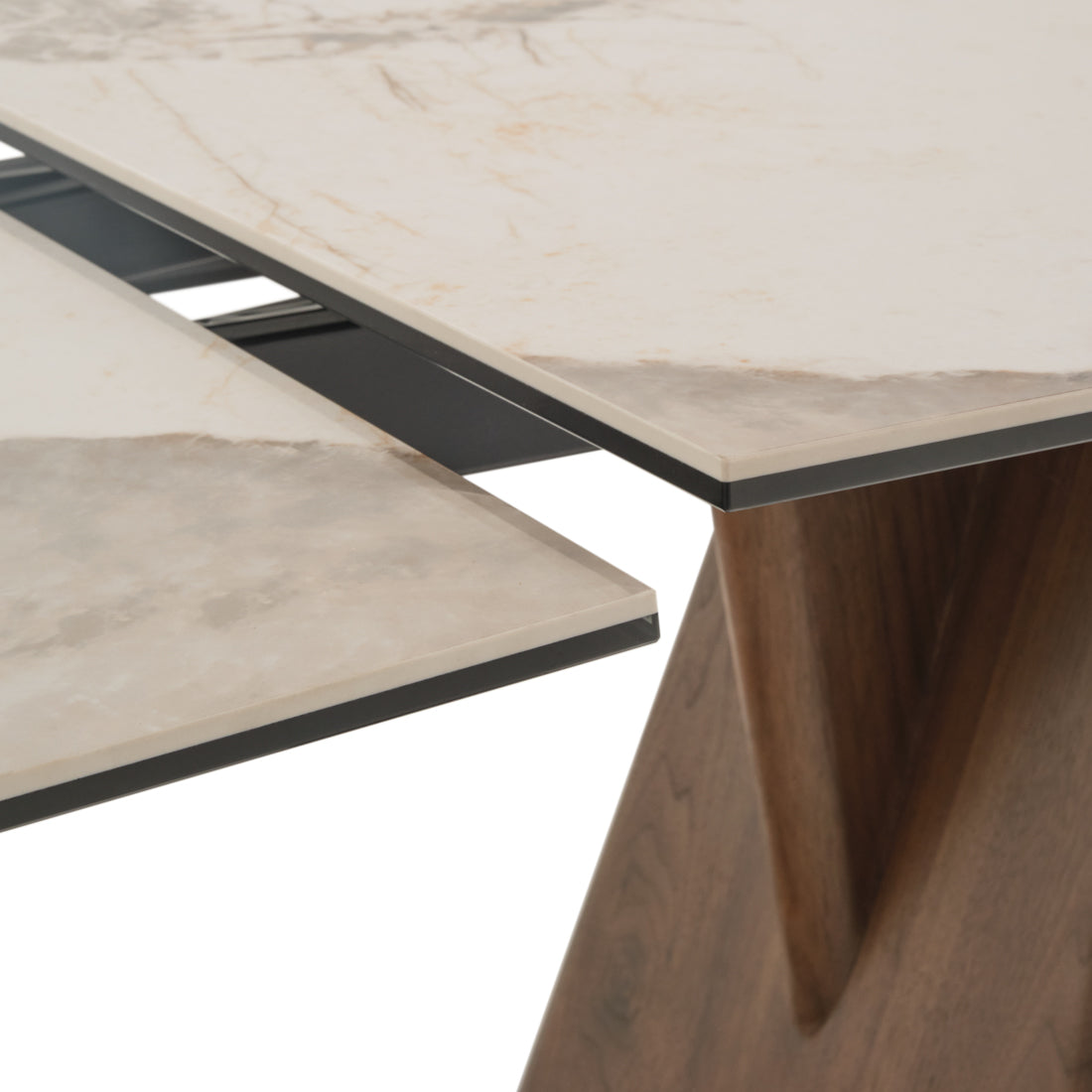 Emmeline Extendable Dining Table Beige