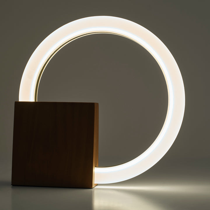 Elic Table Lamp Dark Brown