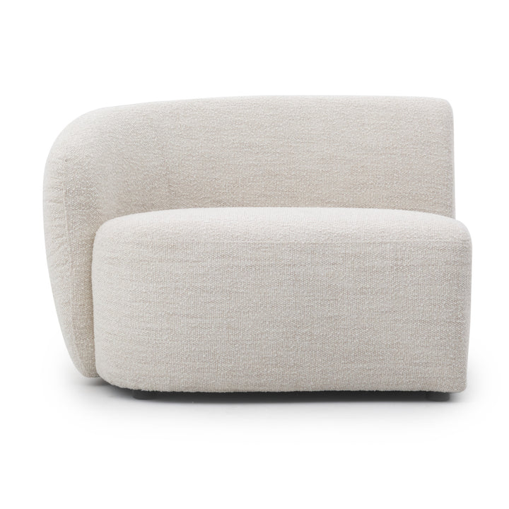 Sorena Modular Left Chair Off White