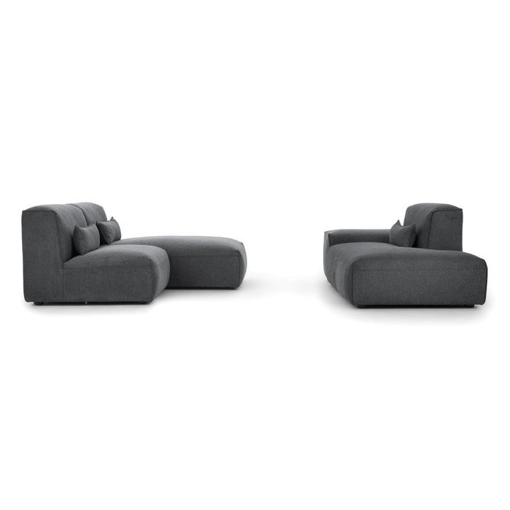 Ellemia Fabric Modular Set Dark Grey