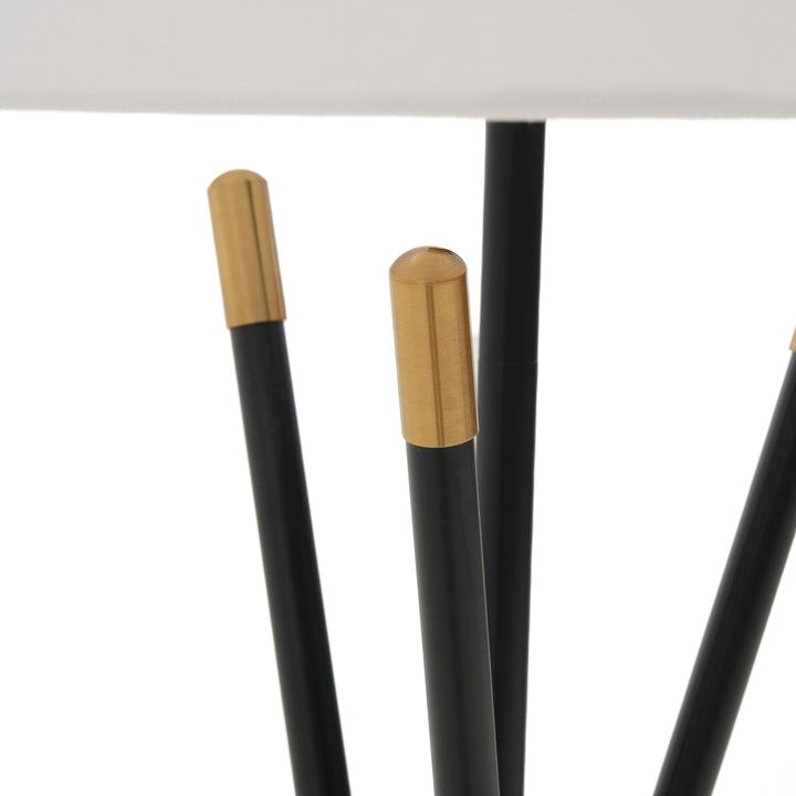 Walsha Floor Lamp Black