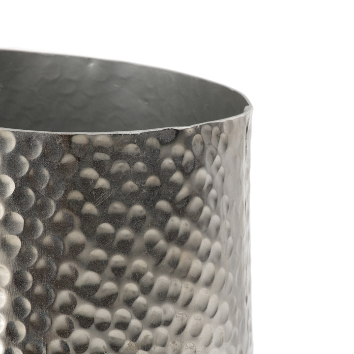 Nola Metal Vase Silver