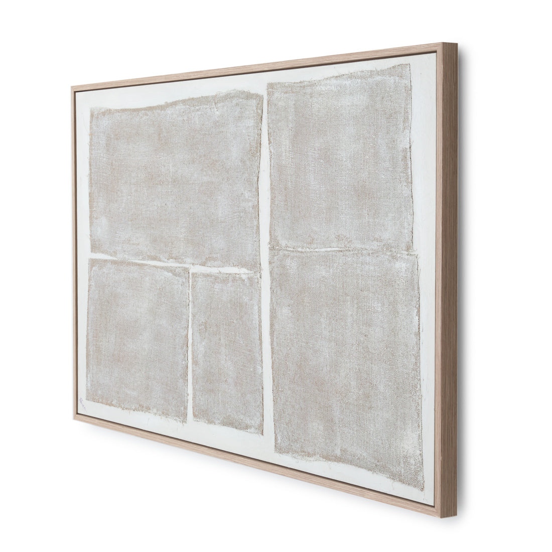Nerium Painting on Canvas Beige